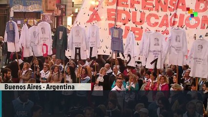 Argentines Protest Ruling on Dirty War Criminals