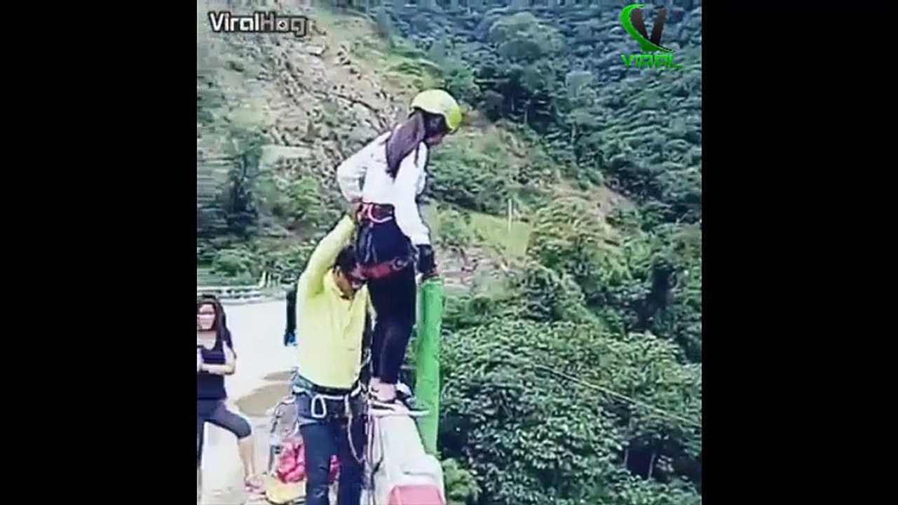 Bungee Jump fail 2017 video Dailymotion