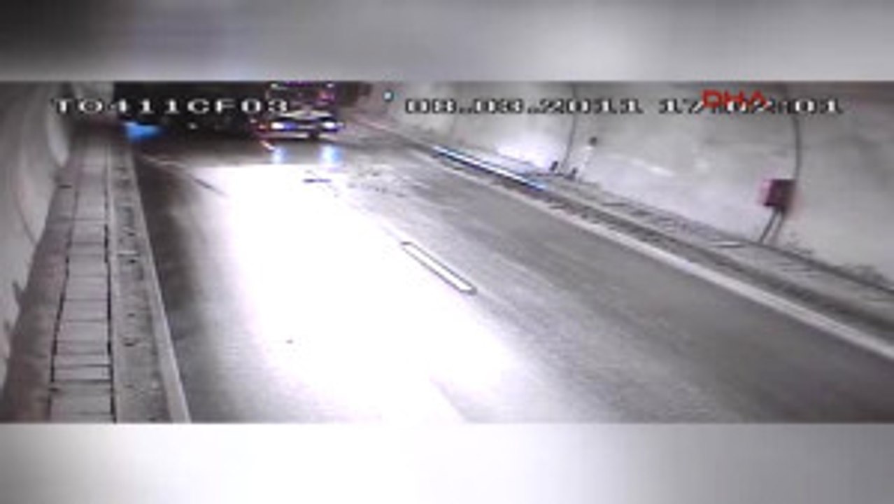 Amasya'da Kazalar Mobese Kameralarına Yansıdı