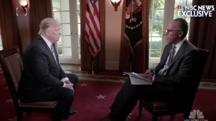 President Trump Went After Former FBI Director James Comey In New Interview
