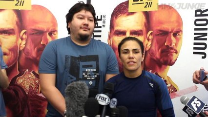 Jessica Andrade takes note from Joanna Jedrzejczyk's recent performances