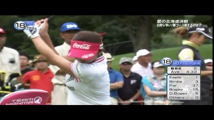 2015ニトリレディースゴルフ最終日、イボミ３勝目,賞金女王へまっしぐら