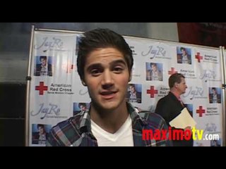 MAX EHRICH Interview at Benefit For Haiti Event