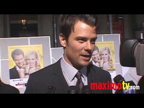 JOSH DUHAMEL on Fergie at 'WHEN IN ROME' Premiere
