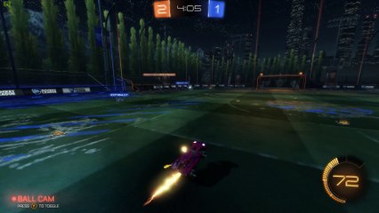 Rocket League: Double pool save