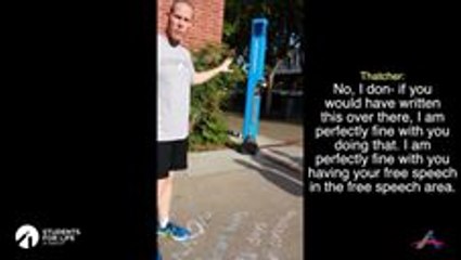 Student Anti-Abortion Group Confronts Fresno State Professor About Free Speech