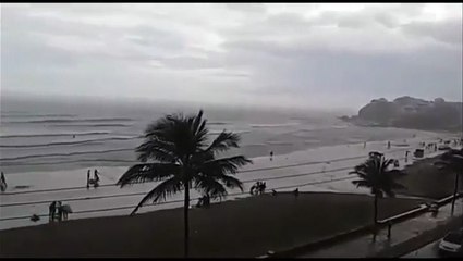 Woman Get Struck By Lightning At The Beach
