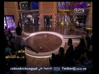 #معكم_منى_الشاذلي |  شاهد… شاب أهلاوي يتحدى عبد المنصف ويسدد هدف في مرماه
