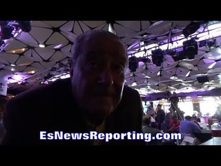 BOB ARUM ON PACQUIAO VS VARGAS CARD TALKS OSCAR VALDEZ - EsNews Boxing