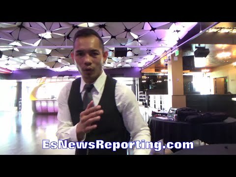 NONITO: NO THOUGHTS ON BREAKING PACQUIAO'S 8 DIVISION RECORD; TALKS CUBAN TRAINER ISMAEL SALAS