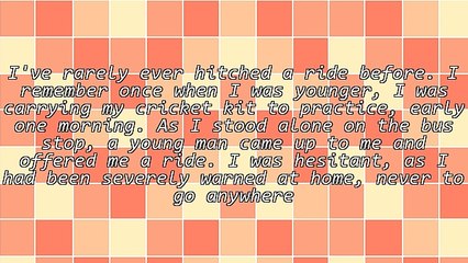 Lessons From Hitchhiking