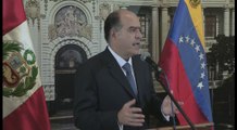 Presidente de la AN de Venezuela pide apoyo a Perú ante situación de su país