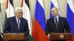 Putyin: a két ország békés léte az izraeli-palesztin konfliktus megoldása
