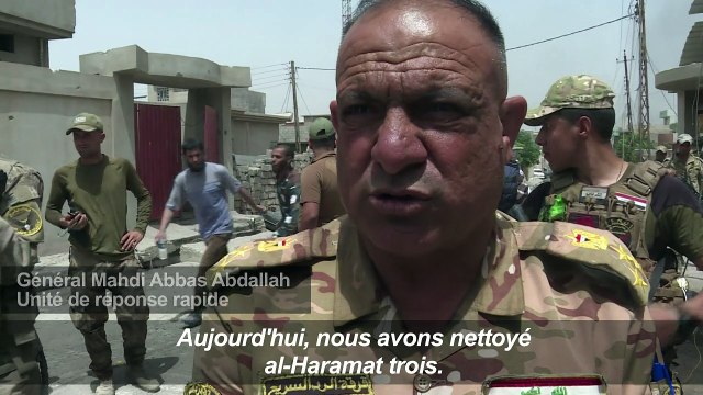 Les forces irakiennes progressent dans l'ouest de Mossoul