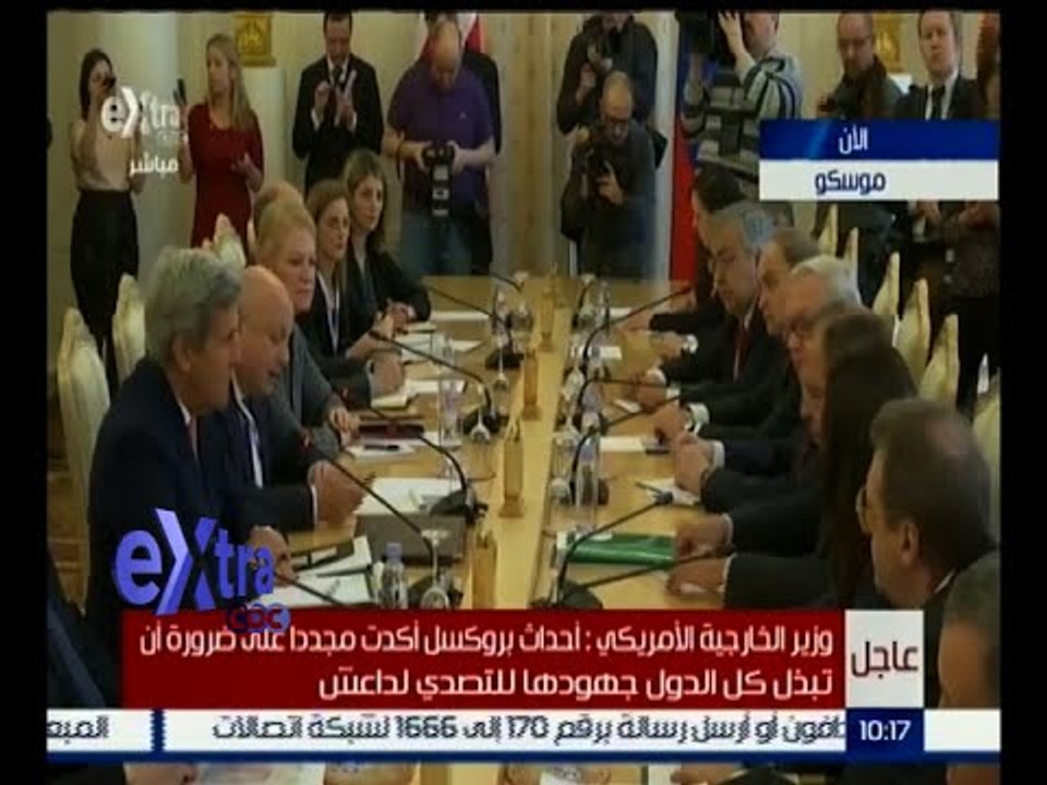 غرفة الأخبار | اجتماع روسي أمريكي بين وزيري خارجية البلدين لبحث الأزمة السورية