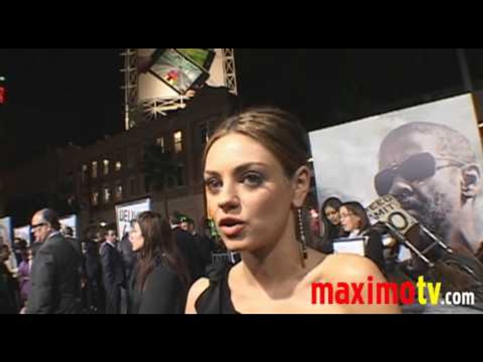MILA KUNIS at THE BOOK OF ELI Premiere