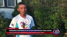 HERMANOS GUATEMALTECOS GANADORES DEL MARATÓN DE LONG ISLAND - EDWIN LAÍNEZ