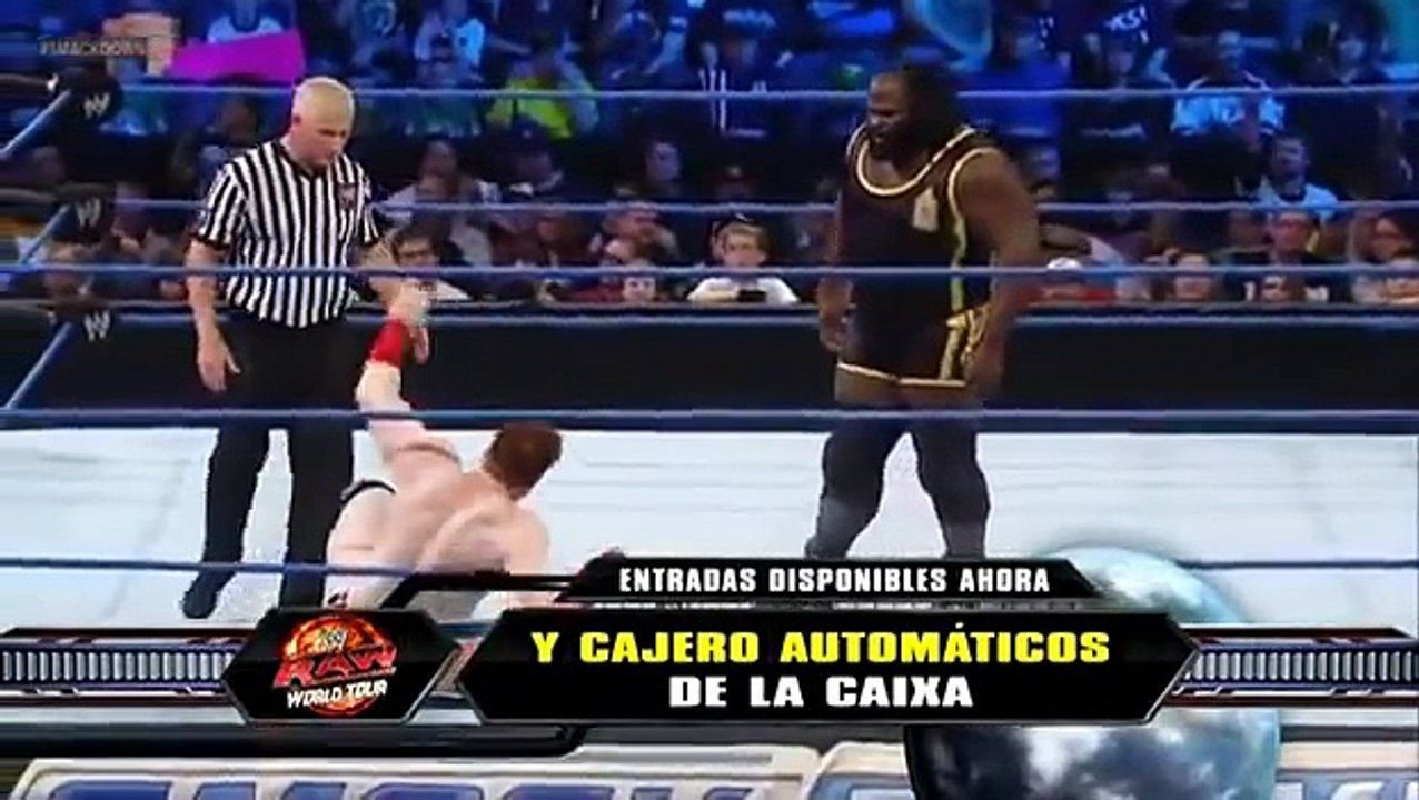 Mark Henry vs Sheamus WWE Smackdown April 27th 2012