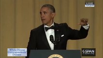 President Obama Drops Microphone On Floor At White House Correspondents Dinner 2016