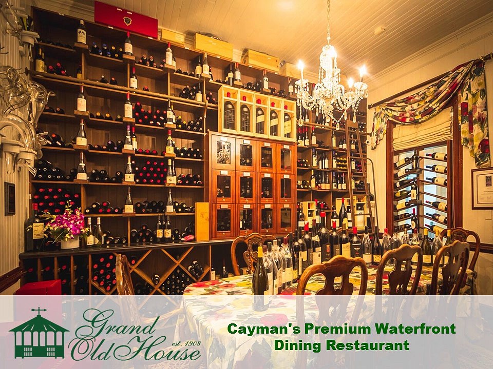 The Restaurant with an Award-Winning Wine List in the Cayman Islands