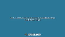 Wat is een overlijdensrisicoverzekering  Ikvergelijk.nu