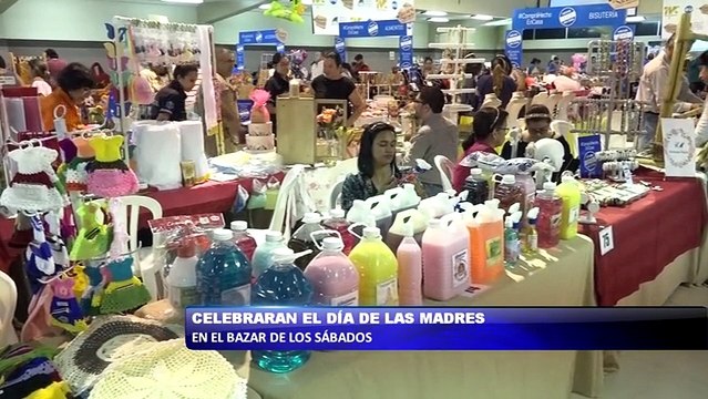 Celebraran el Dia de Las Madres en el bazar de los sabados