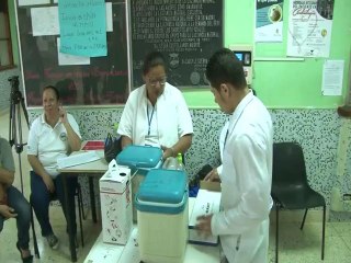 Concluye jornada de vacunacion en el Hospital Escuela Universitario