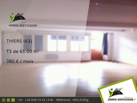 T3 65.00m2 A louer sur Thiers - 380 Euros/mois