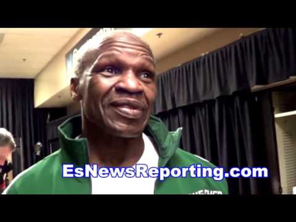 floyd mayweather sr got sick hand speed! esnews boxing