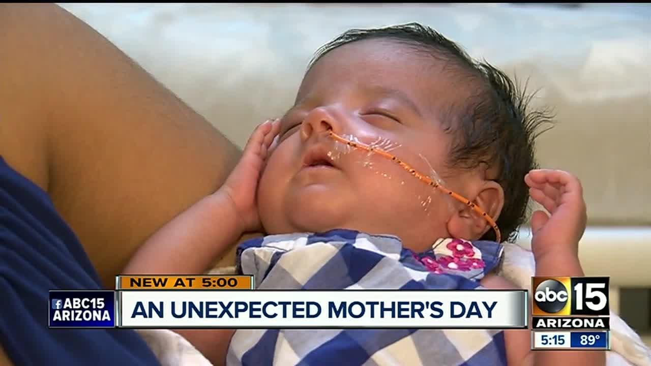Unexpected Mother's Day for Valley mom of baby...