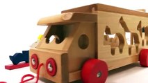 ZOO TRUCK JIGSAW_ Learn Wild Animals PUZZLE! Learn to Count Games f