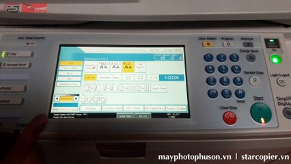 HDSD Cơ Bản Máy Photocopy RICOH || Bài 2: Hướng Dẫn Đặt Khổ Giấy Cho Các Khay