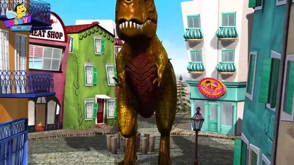 Finger Family Dinosaur Family Rhymes _ Animals Cartoon Finger Family Rhymes for Children-teHocNjo