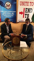 Amitabh Bachchan was live at US Consulate General Mumbai