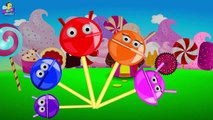Lollipop Finger Family  _ Finger Family Songs _ Finger Family Lollipop Robot-