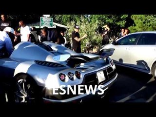 Floyd Mayweather Got The Sickest Cars! esnews boxing
