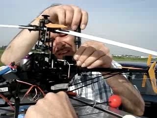 Jojo en plein réglage avec son pot