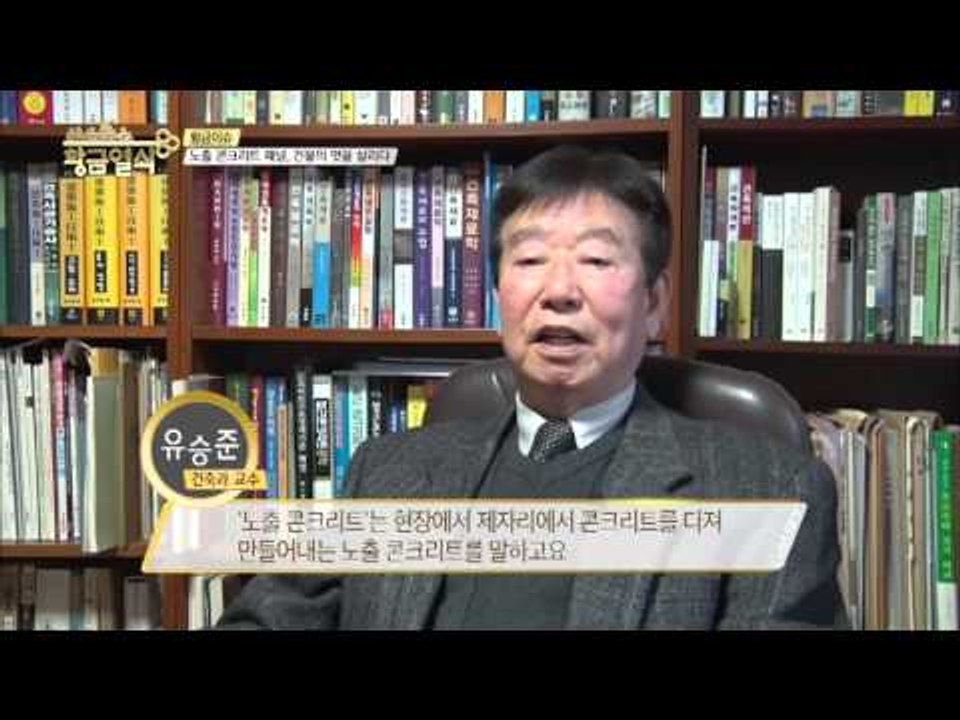 건물의 대세! '노출 콘크리트 패널' [황금열쇠] 11회 20160304