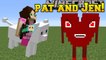 PopularMMOs Minecraft׃ PAT & JEN MOD!!! (CLOUD, HEART BOSS, & PUFFERFISH WEAPONS!) Mod Showcase