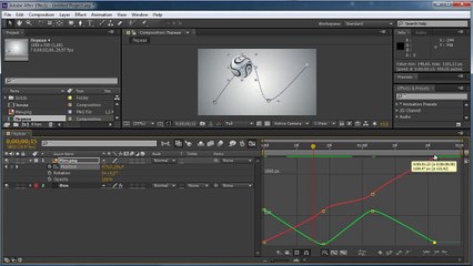 4.4. Временные ключевые кадры Graph Editor