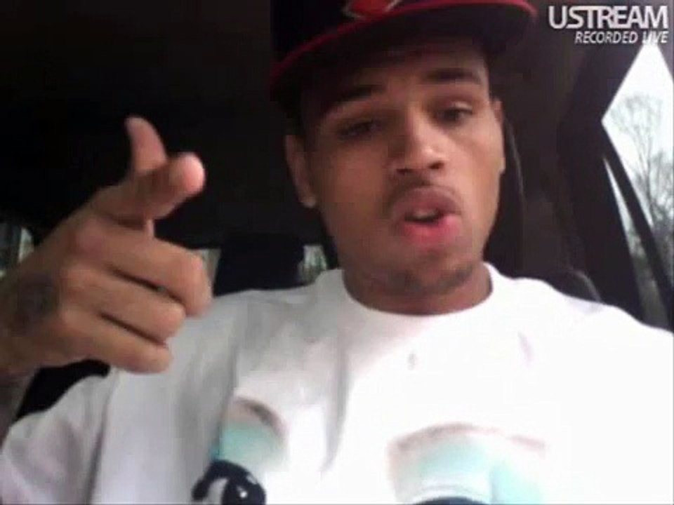 Chris Brown - Terminator (Ustream) Clip