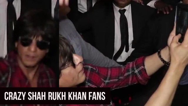 Shah Rukh Khan Fulfills Crazy Female Fan's Day | Watch This Video