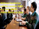 Without hesitation call the number MBA in 2 year 96909-00054-MIBM GLOBAL