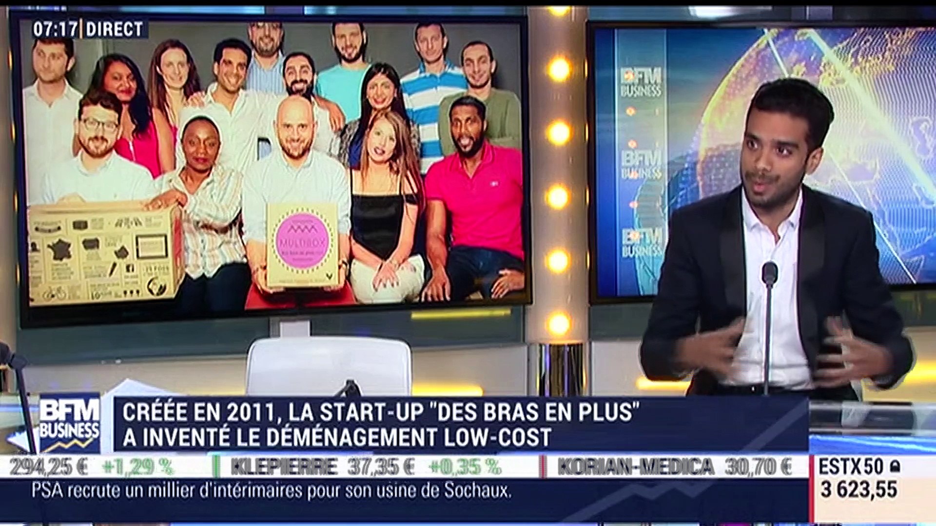 Quid de la politique concurrentielle de la start-up "Des Bras en Plus" ? -  12/05 - Vidéo Dailymotion