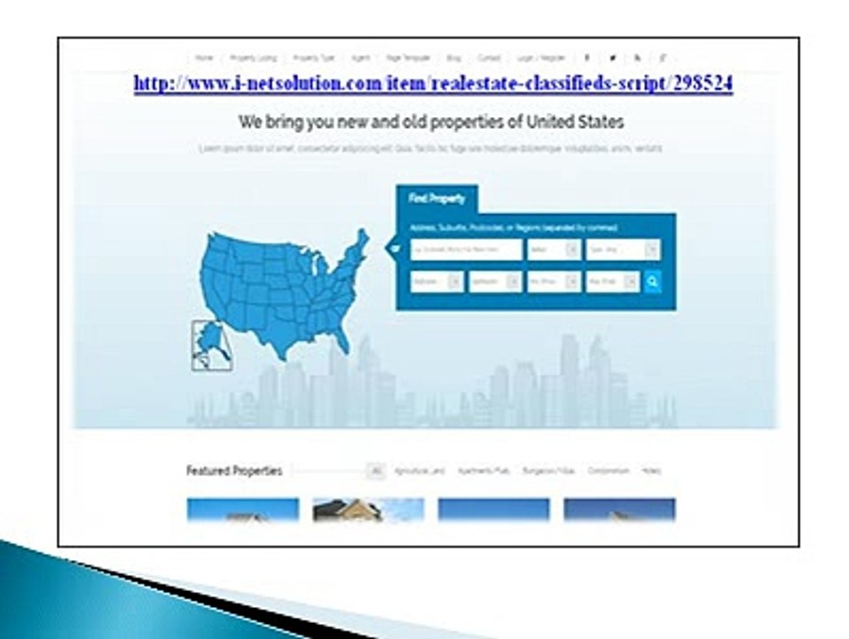 PHP Classifieds ads script, Real Estate classified script
