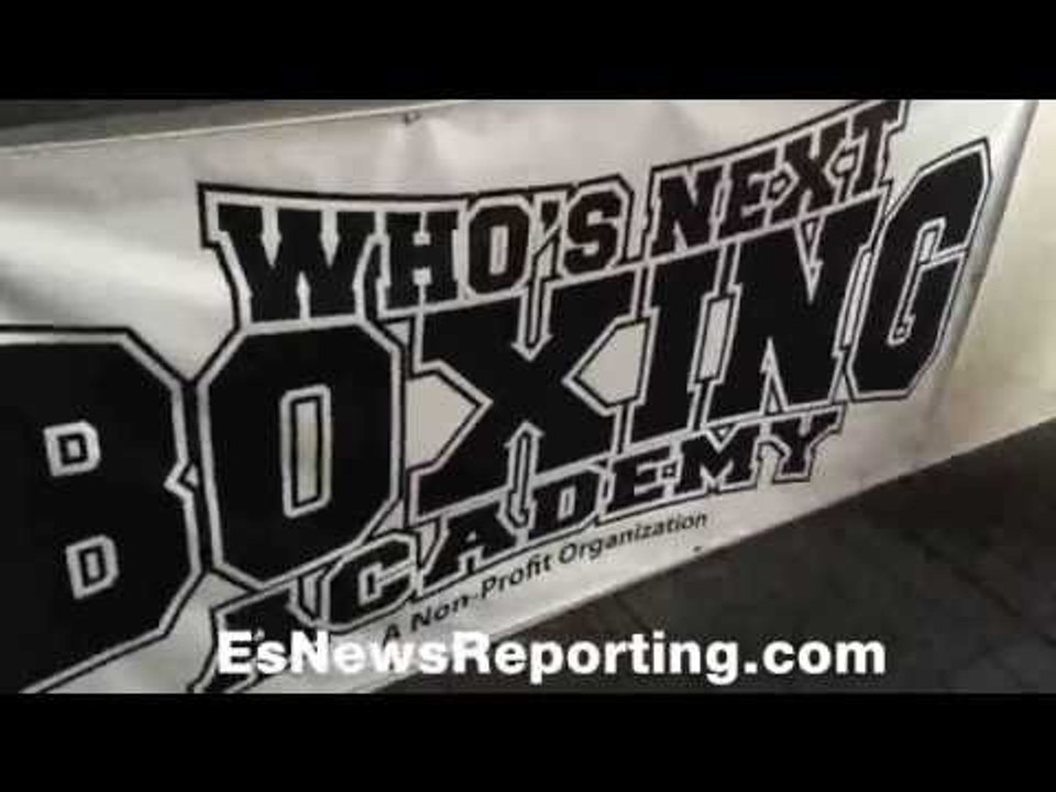 "Who's Next Boxing Academy" Leo Santa Cruz's gym in La Puente,CA - EsNews Boxing
