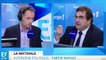 Législatives : Christian Jacob fustige l'attitude de "petit politicard" d'Emmanuel Macron