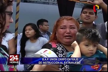 BAP Unión zarpó en viaje de instrucción al extranjero
