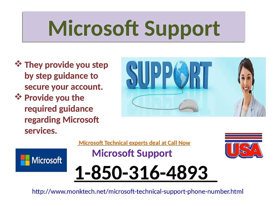 Why do the millions of clienteles call at Microsoft  Support  1-850-316-4893?