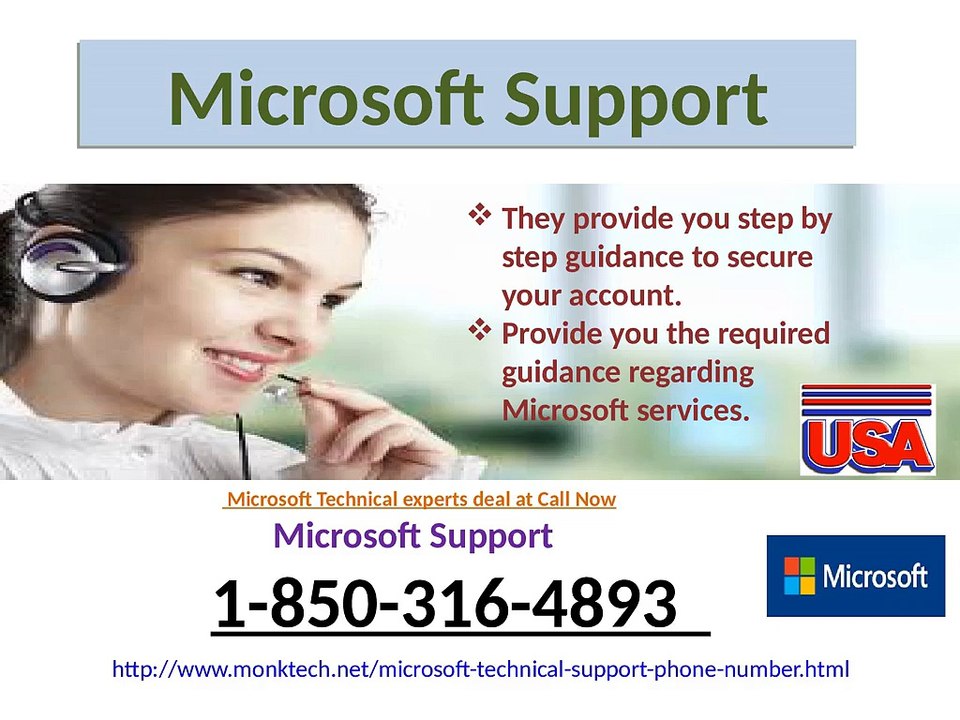 How to take the one-stop Microsoft  Support  1-850-316-4893?